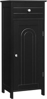 $79  Tangkula Bathroom Floor Cabinet  Black