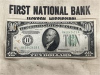 1934A $10 Ten Dollar Federal Reserve Note