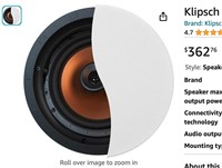 Klipsch CDT-5800-C II in-Ceiling Speaker - White