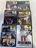 6Pk DVD MOVIES