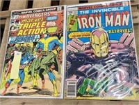 MARVEL TRIPLE ACTION - IRON MAN COMICS