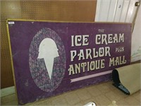 Ice Cream Parlor Plus Antique Mall Sign (Gasthof)