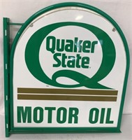 Quaker State Motor Oil double-sided sign
