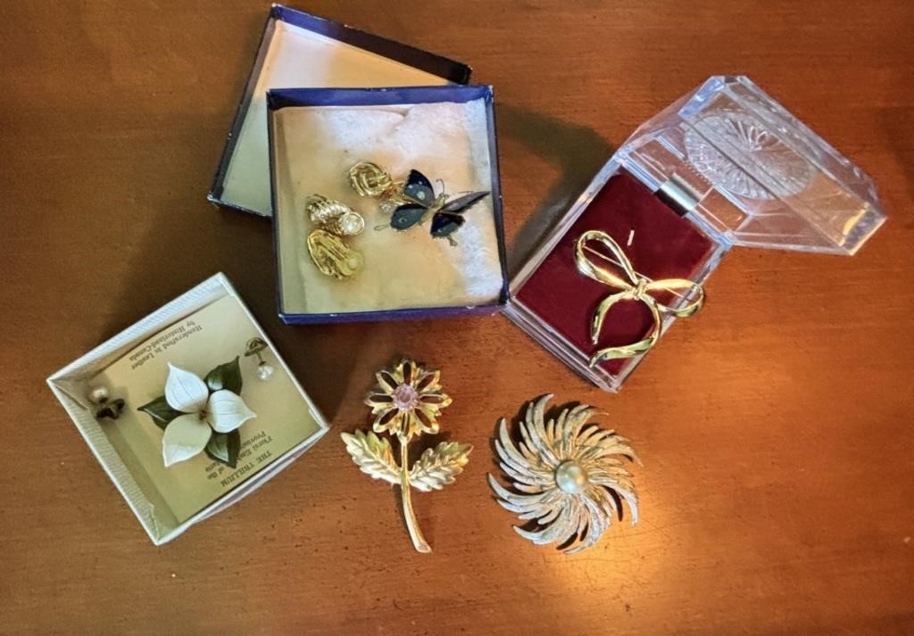Four Large Brooches  OFFSITE PICKUP