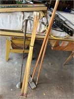 Brass Hinges and Pole Sander