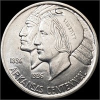 1937 Arkansas Half Dollar GEM BU