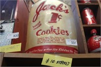 JACK'S 1C COOKIES JAR