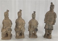 Lot (5) Terracotta Warrior Figures