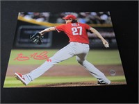 Aaron Nola Signed Phillies 8x10 Photo W/Coa