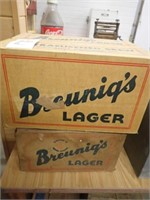 (2) Breunings Lager Boxes w/ (1) Breuings Lager