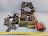 6- O Gauge Lionel Switches, Transformer