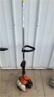 Echo gas line trimmer not tested