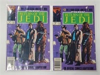 2) STAR WARS ROTJ NO. 3 CANADIAN PRICE VARIANT