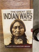 New Unopened The Great Indian Wars DVD Set