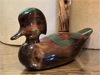 John Bundy Hand Colored Wood Duck