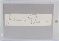 Signed "James Dean" Autograph with COA