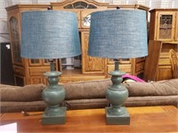 Pair Of Southwest Style Table Lamps