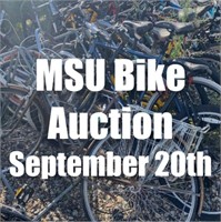 MSU Bike Auction | September 20th