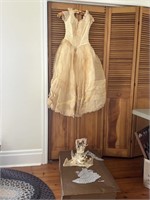 Vintage Wedding Dress and Box