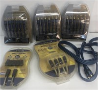 Gold X audio and video cables