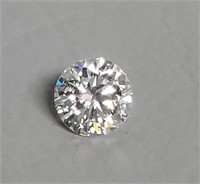 GIA Round Brilliant .69 Carat J VS1 Loose Diamond