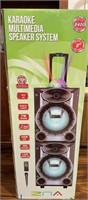 Karaoke multimedia speaker system