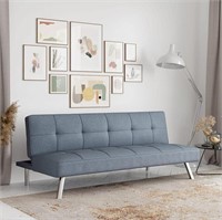 B9904  Serta Rane Convertible Sofa Light Grey Fu