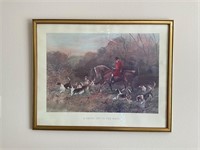 Hunting picture 29.5” x 23.5”