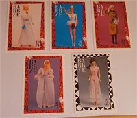 5)Count Barbie Collectors Cards Lot -Includes: 197