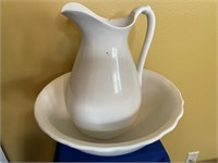 Wash Pitcher 12" and Basin