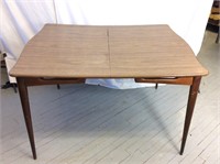 Table et extension vintage 80' 48"/36"/29" (60")