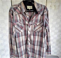 Vintage Roper Western Shirt Mens Pearl Snaps xl