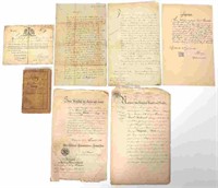 19th C. INTERNATIONAL MILITARY DOCUMENTS & EPHEMER