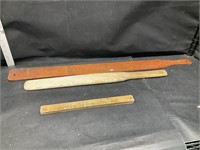 Razor strap and paddle