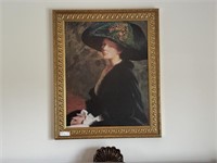 PRINT OF VICTORIAN LADY