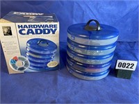 Hardware Caddy w/Contents, Handle Broken