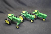 3 - Vintage JD 10/20 Series Tractors