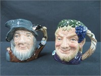 2 ROYAL DOULTON TOBY MUGS *SEE BELOW*