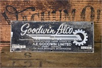 Goodwin Alco Loco 4505 Plate