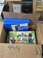 box of asst gaming accessories (not tested)