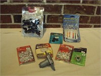 Home Repair Lot - Staples, fiber, Washers +