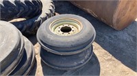 2- 7.50-16 Implement Tires w/ Rims