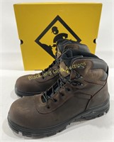 New Men’s 8.5 TERRA Quinton 6” Brown Safety Boots