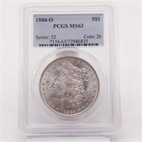 1884O PCGS MS63 Morgan Dollar