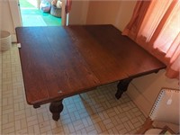 Antique Oak kitchen table