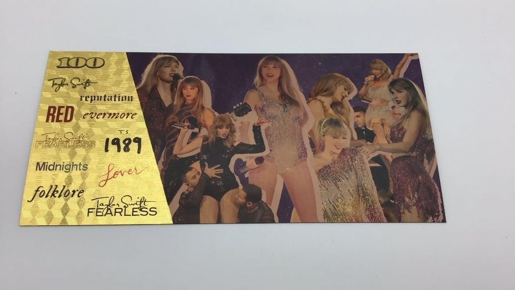 Taylor Swift Gold Bill