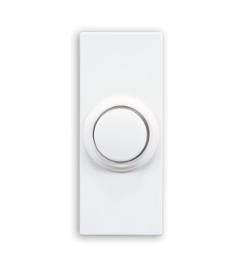 Utilitech UT739302 Wireless White Doorbell Button