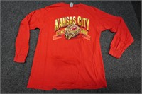 Kansas City Chiefs Long Sleeve T-shirt Size Medium