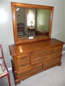 Dresser with Mirror - Sumter Cabinet