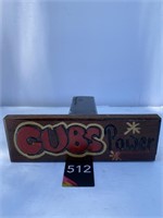 Wood Cubs Power Trailer Hitch Cover